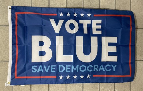 Vote blue - blue,