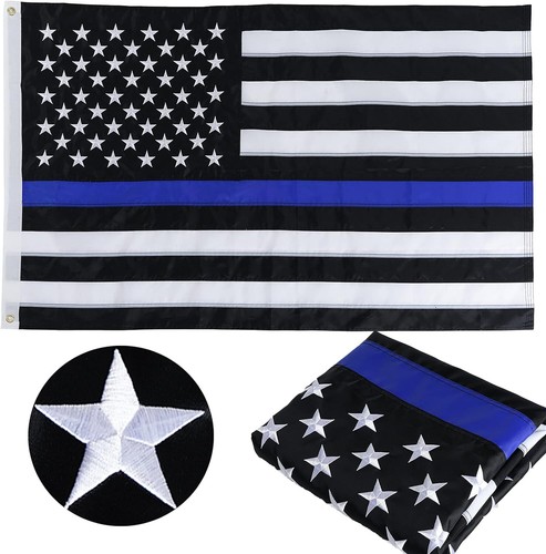 Thin blue line usa american - line,